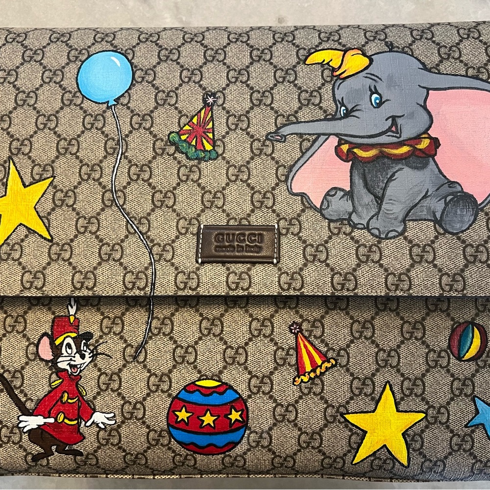 Custom painted luxury handbags - Gucci, Louis Vuitton - Picture 3 of 7